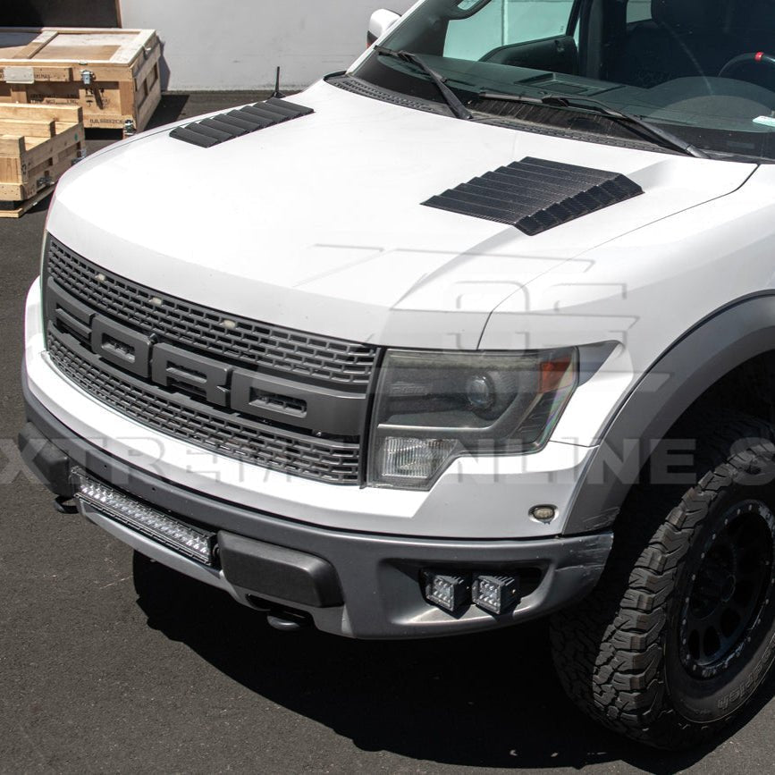 Ford F-150 SVT Raptor Gen 1 Carbon Fiber Front Hood Vent 2010-2014
