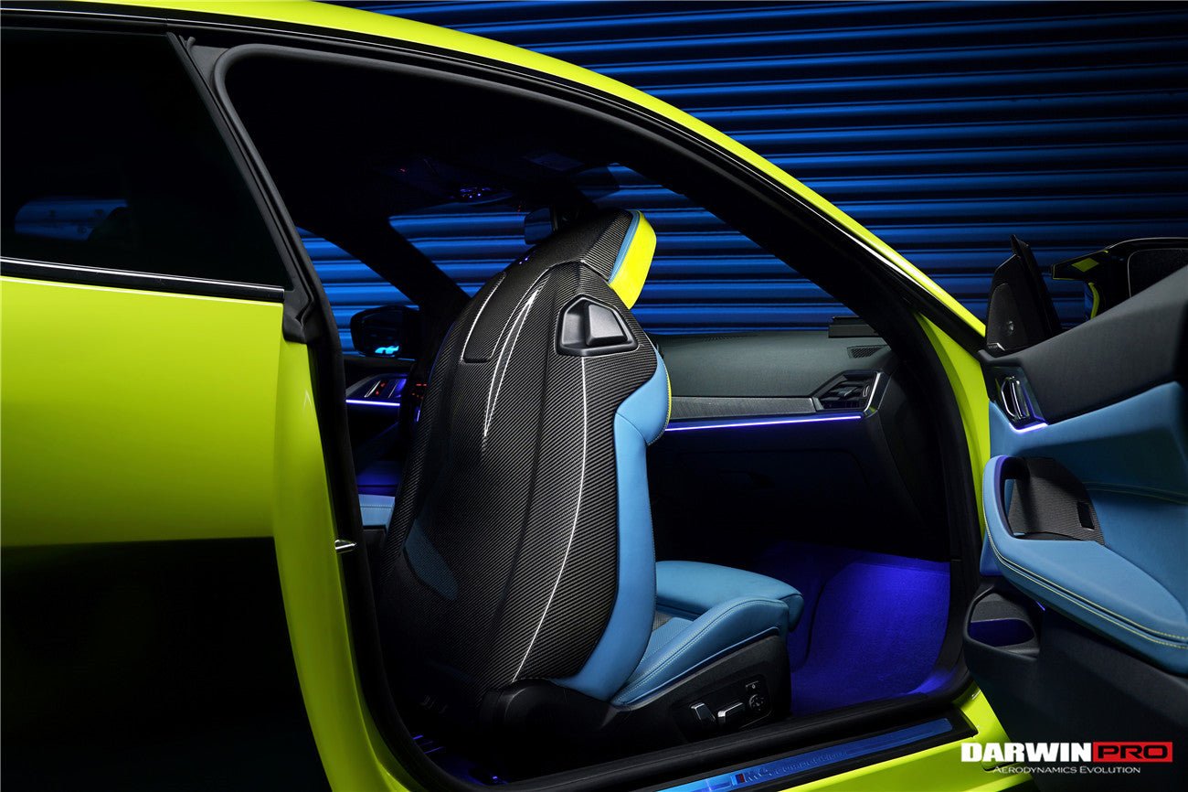 2021-2025 BMW M4 G82/G83 Carbon Fiber Seat-Back Cover
