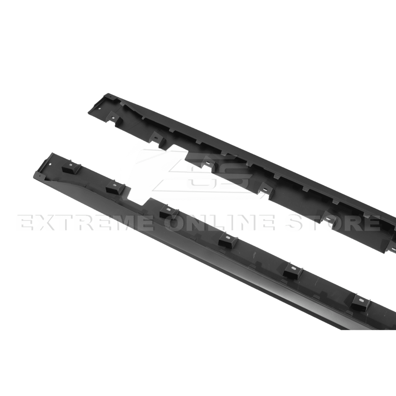 Ford Mustang S550 S650 Dark Horse Style Matte Black Side Skirt Extensions 2015-2023