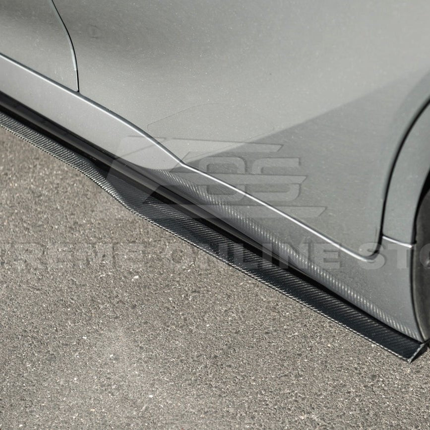 Lexus IS Series XE40 Novel Style Carbon Fiber Front Lip Splitter Side Skirts Kit 2021-Up