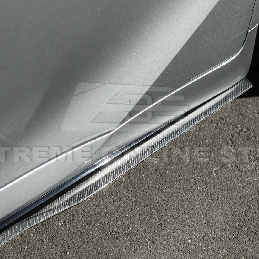 Lexus IS Series XE40 Novel Style Carbon Fiber Front Lip Splitter Side Skirts Kit 2021-Up
