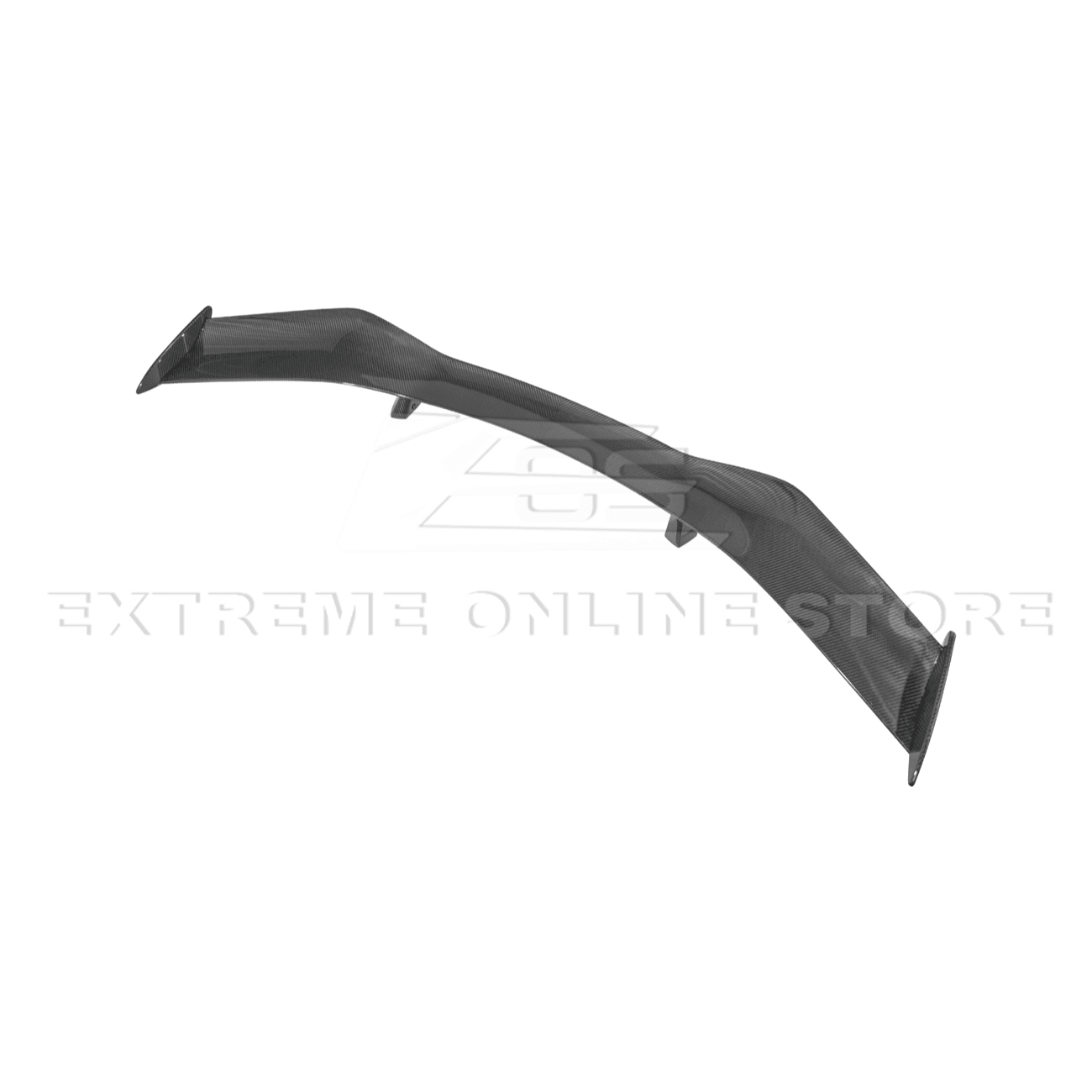 Corvette C8 Z06 Z07 Style Dry Carbon Fiber Rear High Wing Spoiler 2023-Present