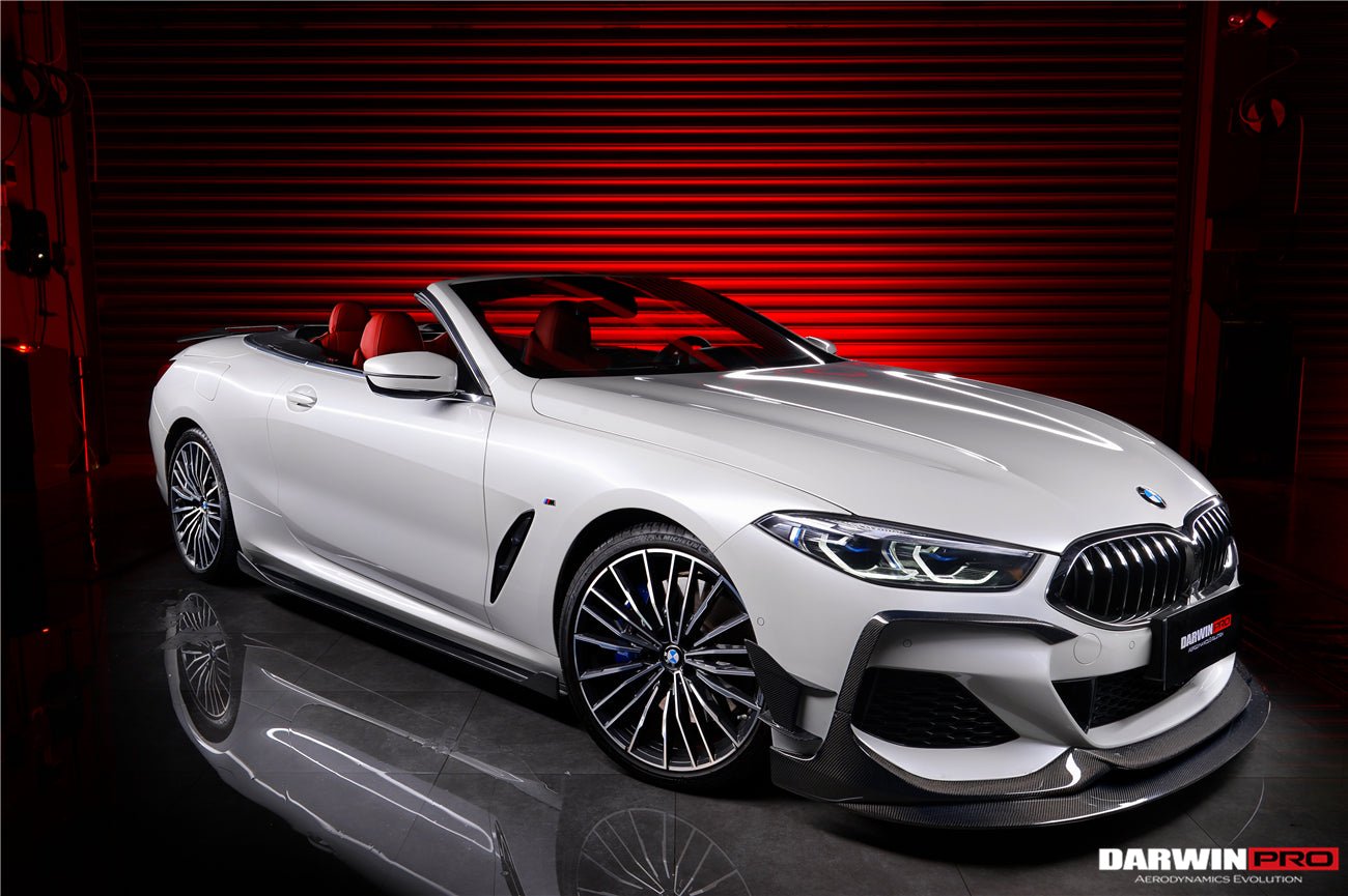 2018-2022 BMW 8 Series G14 Convertible/G15 Coupe IMP Performance Carbon Fiber Side Skirts (Add On)