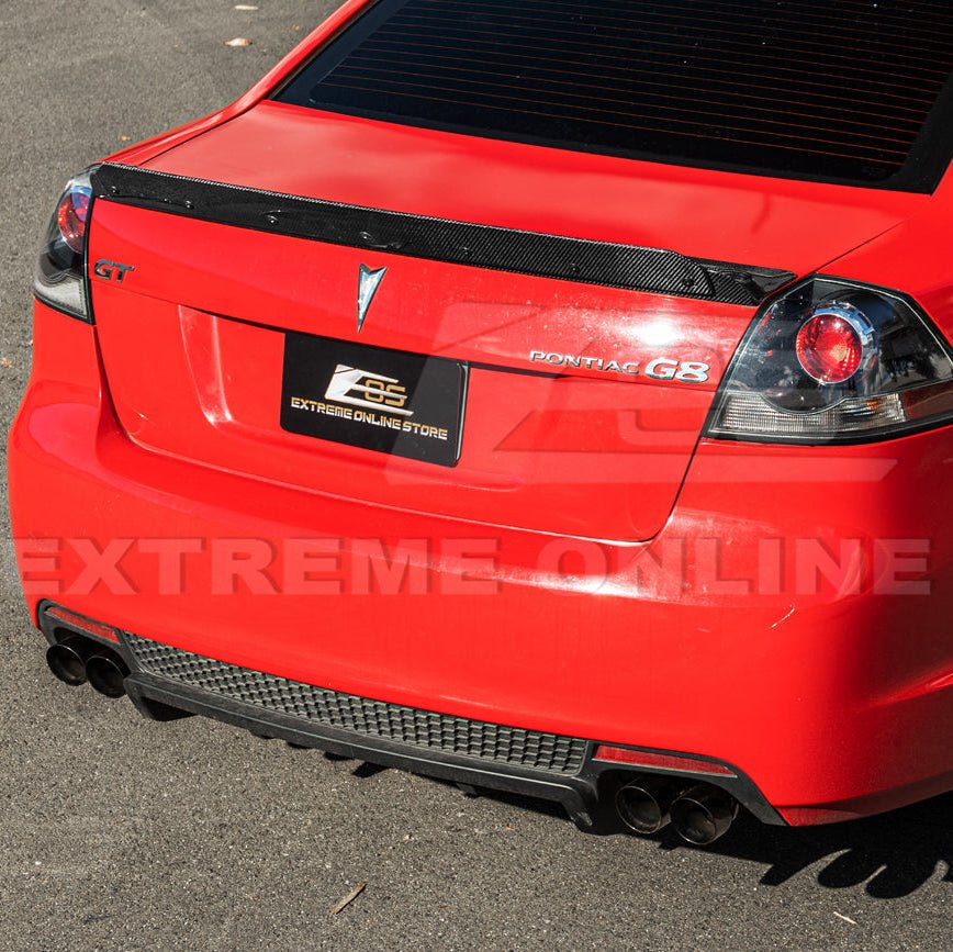 Pontiac G8 EOS Performance Carbon Fiber Rear Wing Wickerbill Spoiler 2008-2009