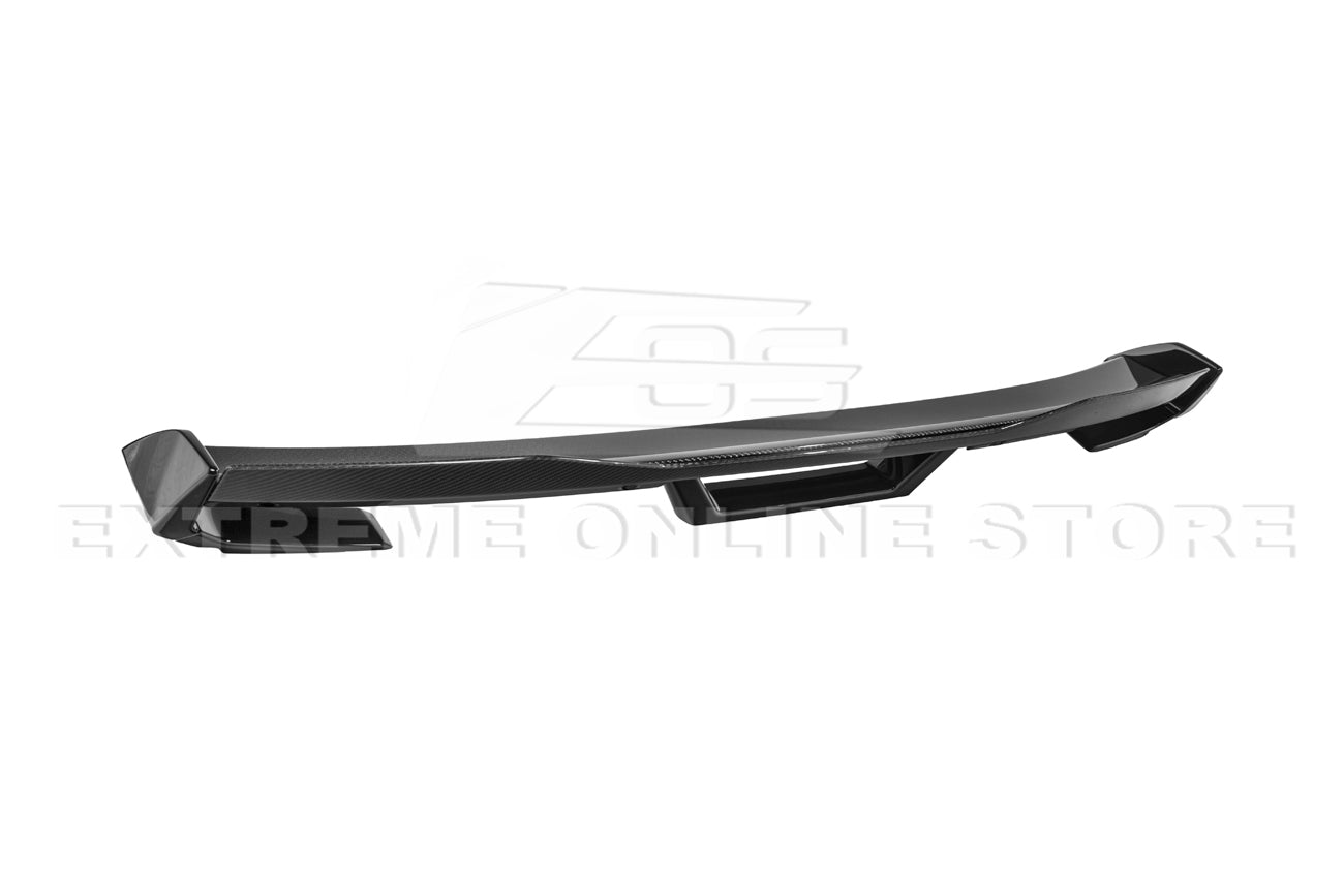 Ford Mustang S650 Dark Horse Style Carbon Fiber Rear Wickerbill Wing Spoiler 2024-Up