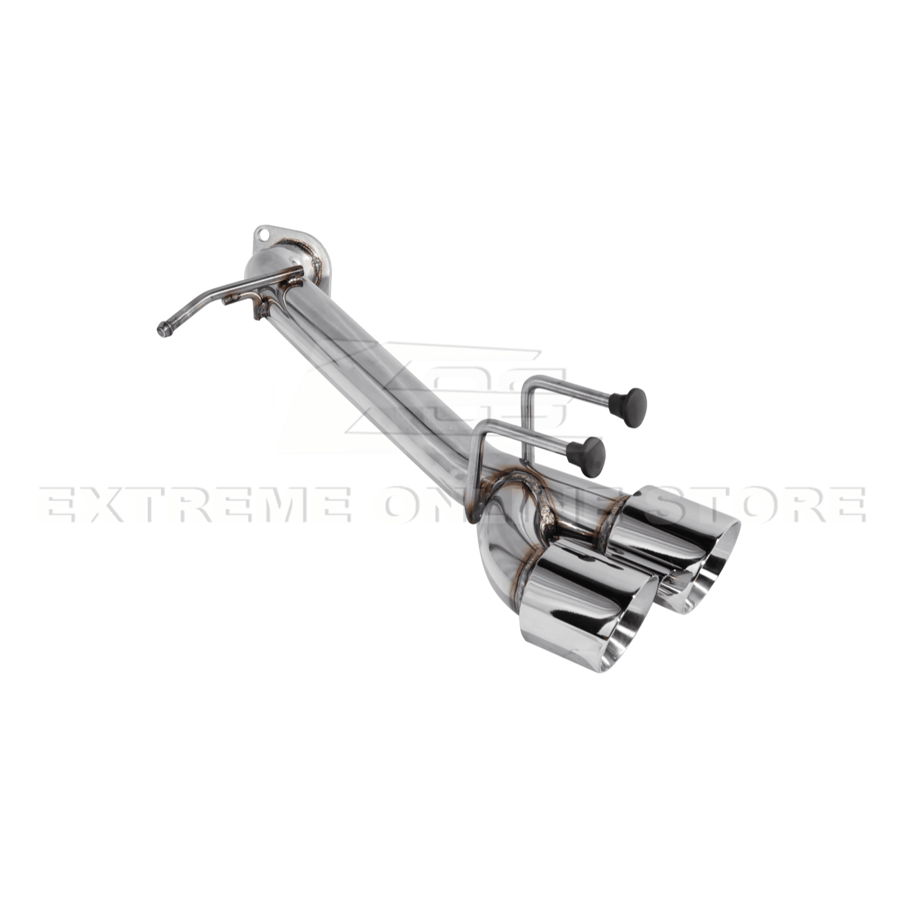 Toyota Camry XV80 Muffler Delete Anodized Silver Burnt Tip Axle Back Exhaust 2025-Present