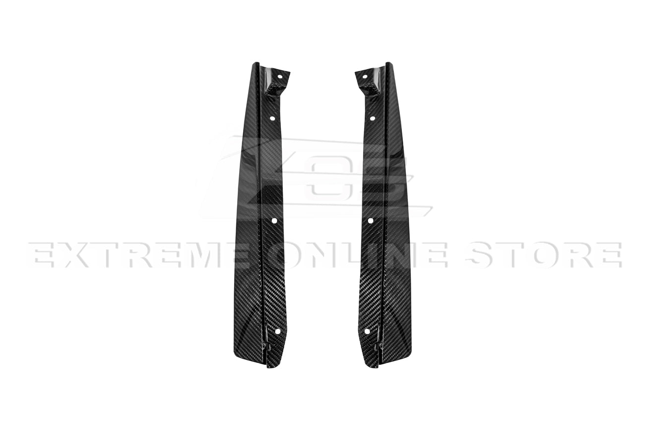 Cadillac ATS-V Track Package Style Dry Carbon Fiber Front Lip & Wheel Arch Extensions 2016-2019