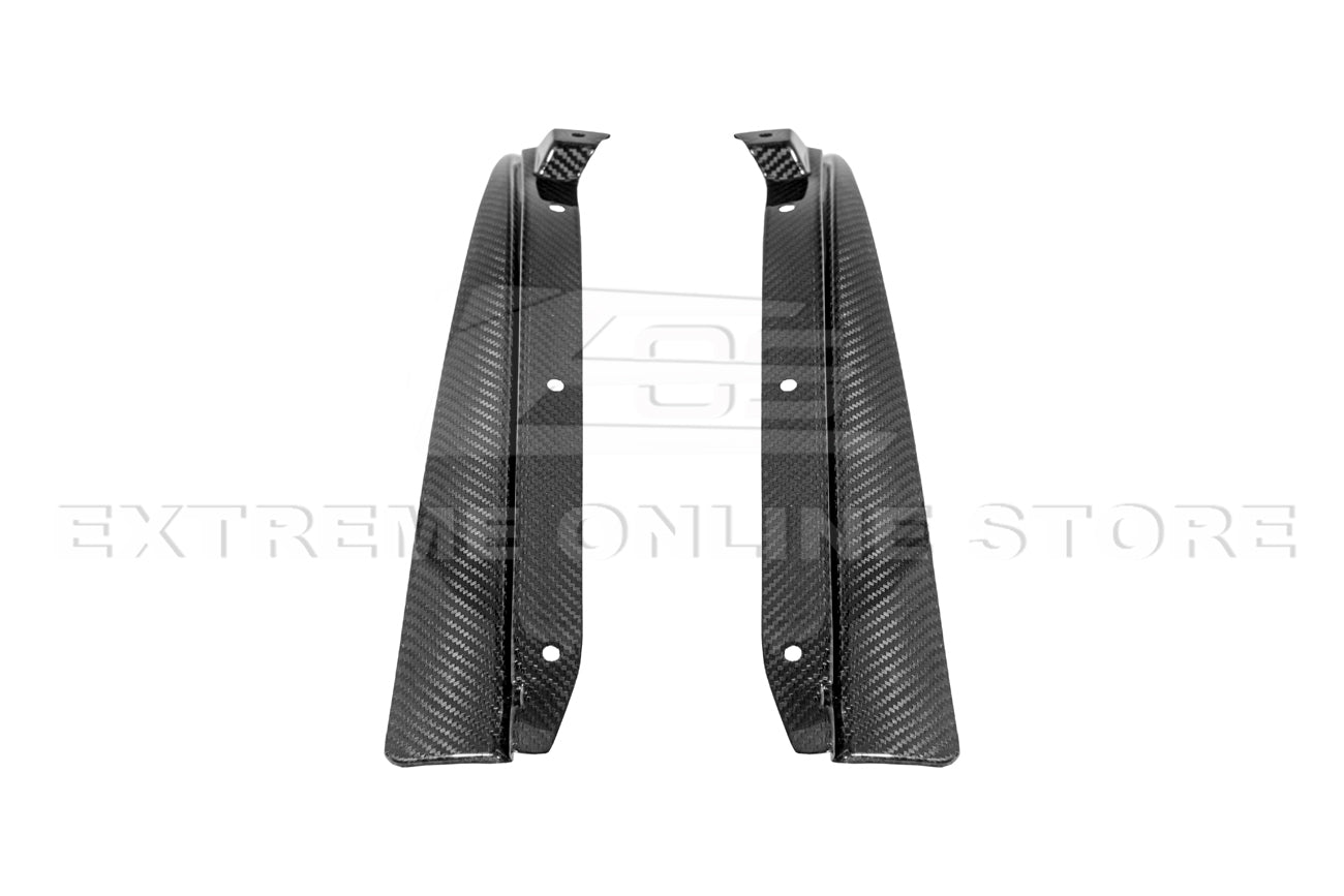 Cadillac ATS-V Track Package Style Dry Carbon Fiber Front Lip & Wheel Arch Extensions 2016-2019