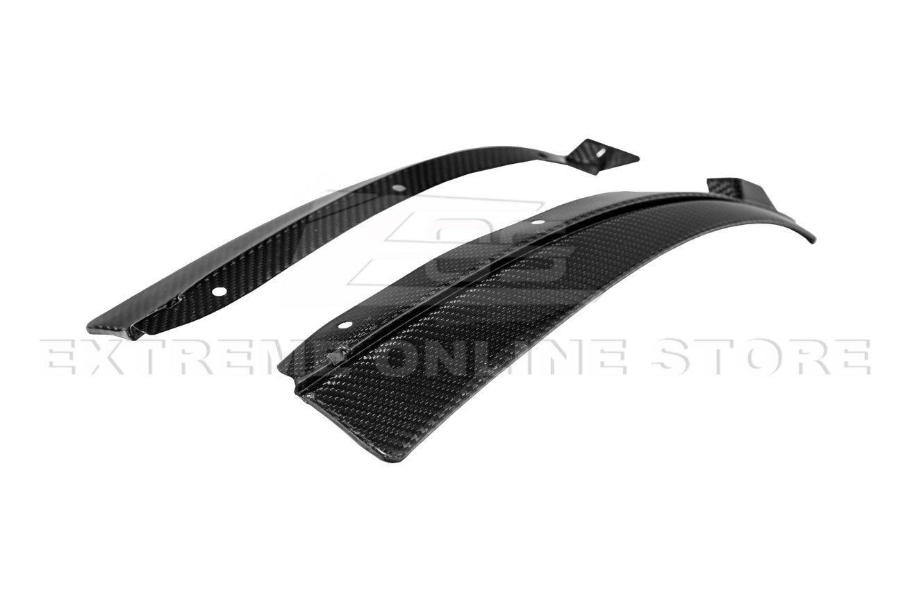 Cadillac ATS-V Track Package Style Dry Carbon Fiber Front Lip & Wheel Arch Extensions 2016-2019