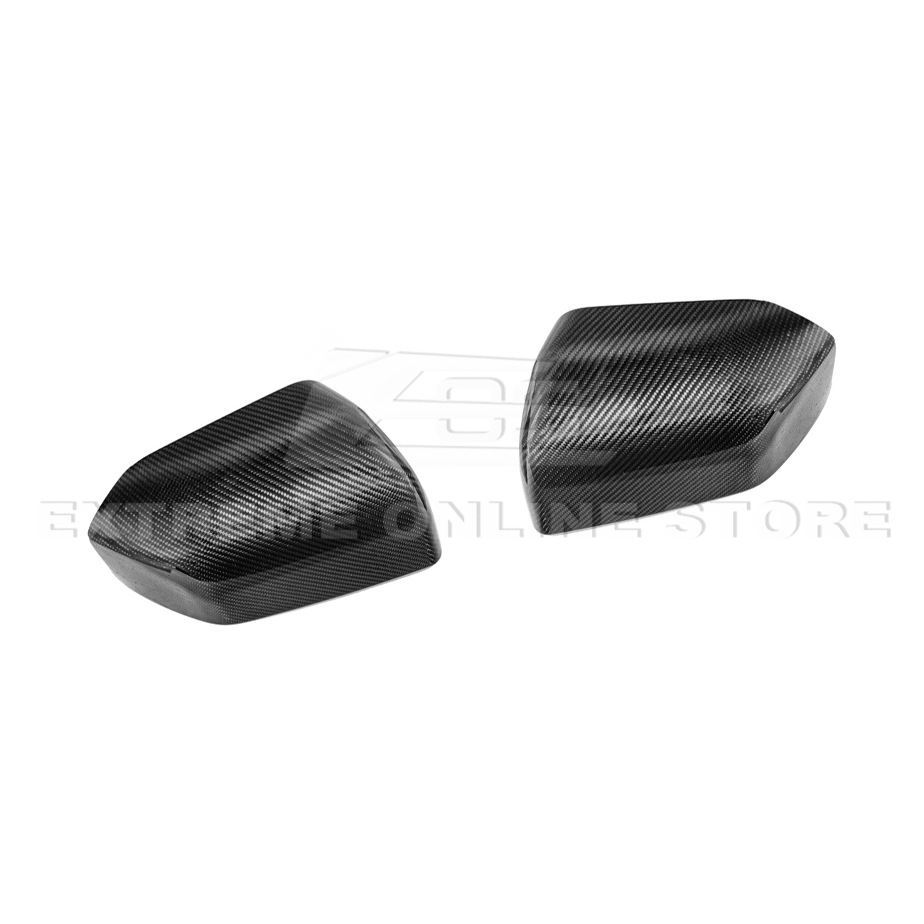 Ford F-150 Factory Style Carbon Fiber Side Mirror Cap Covers 2015-2020