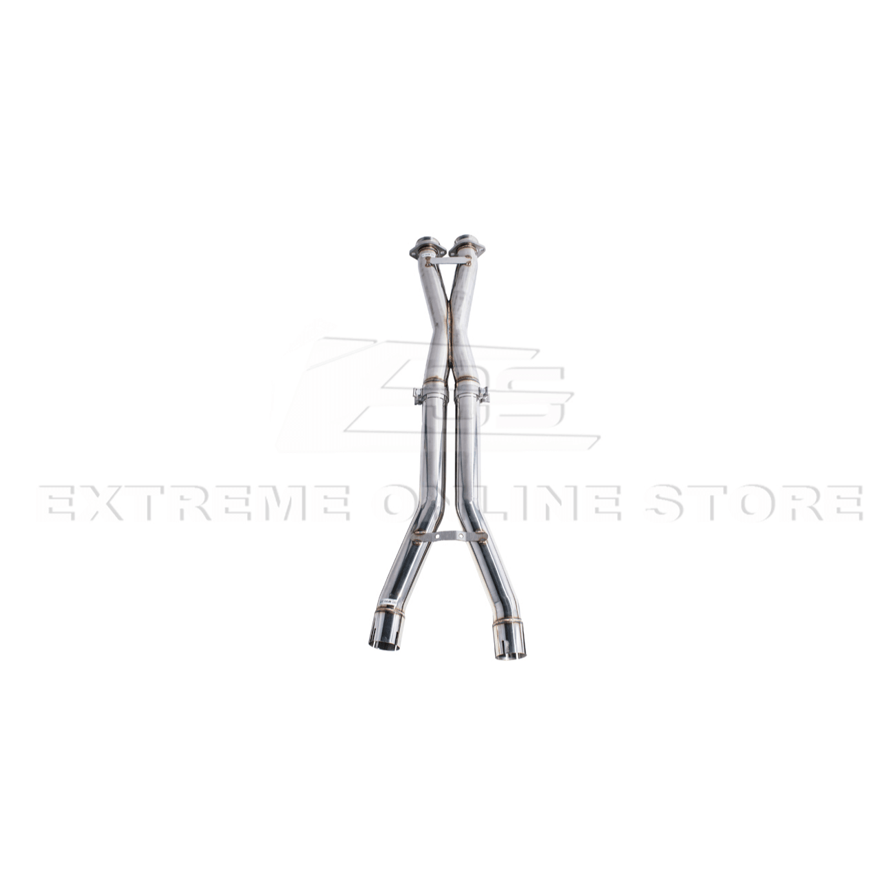 Chevrolet Corvette C6 Z06 ZR1 3 Inch X-Pipe T-304 Stainless Steel Exhaust Mid Pipe 2006-2011