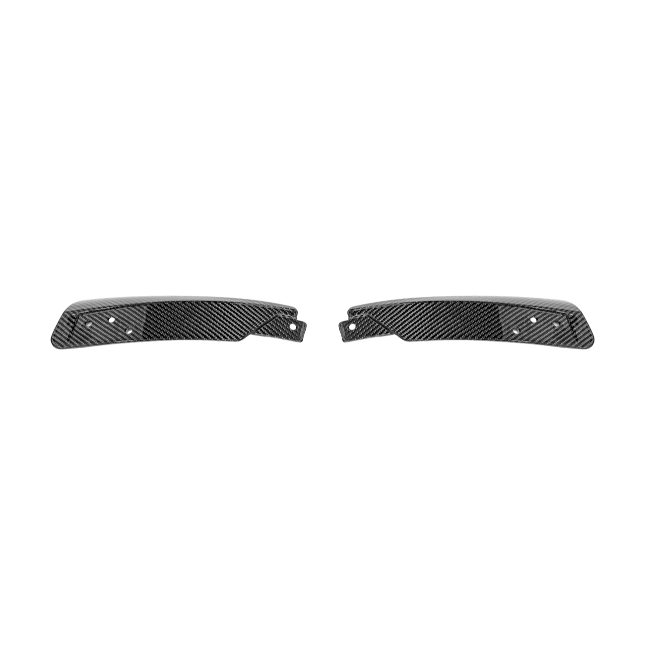 Ford Mustang S650 EOS Dry Carbon Fiber Mud Flap Splash Guard Set 2024-Up