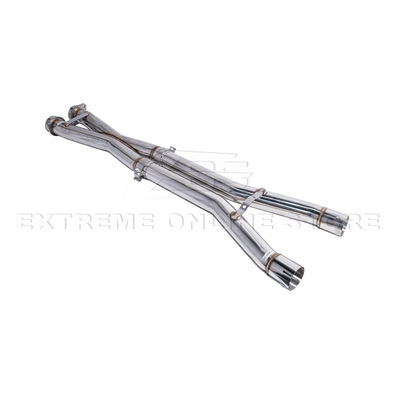 Chevrolet Corvette C6 Z06 ZR1 3 Inch X-Pipe T-304 Stainless Steel Exhaust Mid Pipe 2006-2011