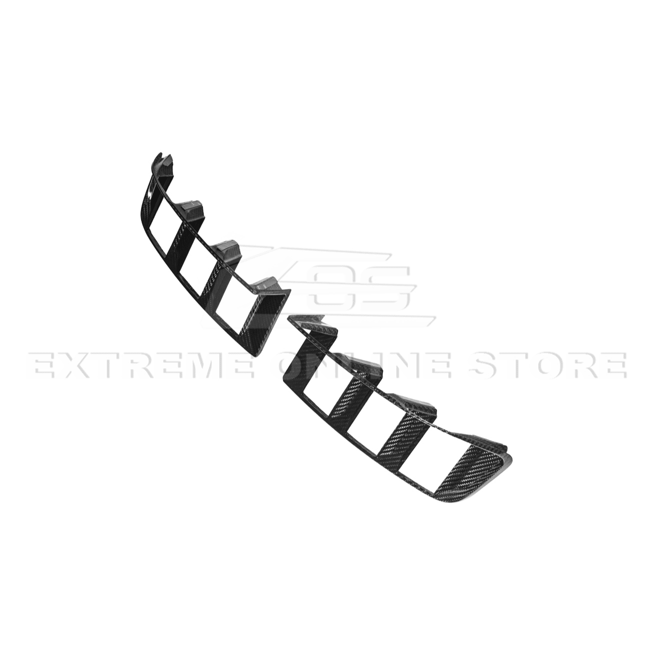 Ford Mustang S650 Factory Style Dry Carbon Fiber Tail Light Cover 2024-Up