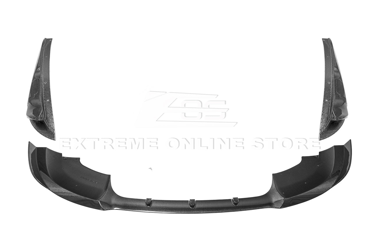 Jeep Grand Cherokee WK2 SRT Trackhawk Carbon Fiber Front Lip Splitter 2017-2021