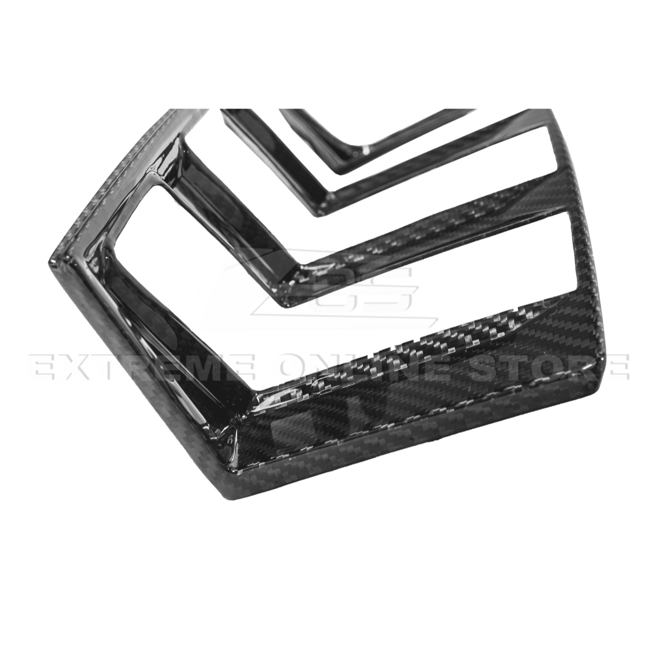Ford Mustang S650 Factory Style Dry Carbon Fiber Tail Light Cover 2024-Up