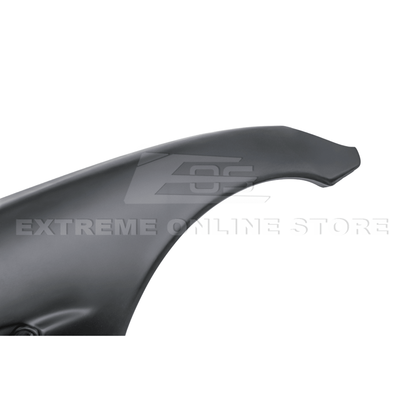 Chevrolet Corvette C6 ZR1 Style Carbon Fiber / Matte Black Front Wide Body Fender Pair 2005-2013