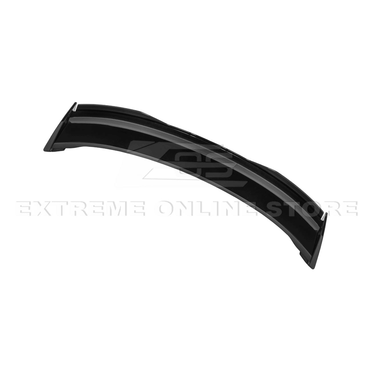 Ford Mustang S550 Dark Horse Style Black Rear Trunk Lid Wing Spoiler with Wickerbill 2015-2023