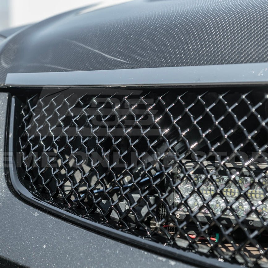 Cadillac CTS-V Factory Style Gloss Black Upper Badgeless Grille 2009-2015