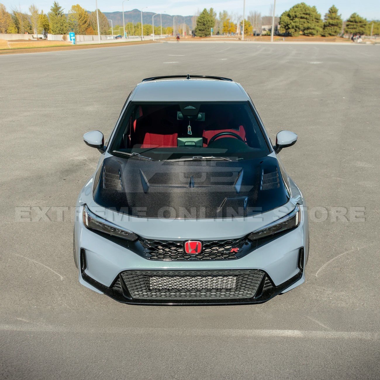 Honda Civic FL5 Type R Varis Style Carbon Fiber Front Hood Cover 2023-Up