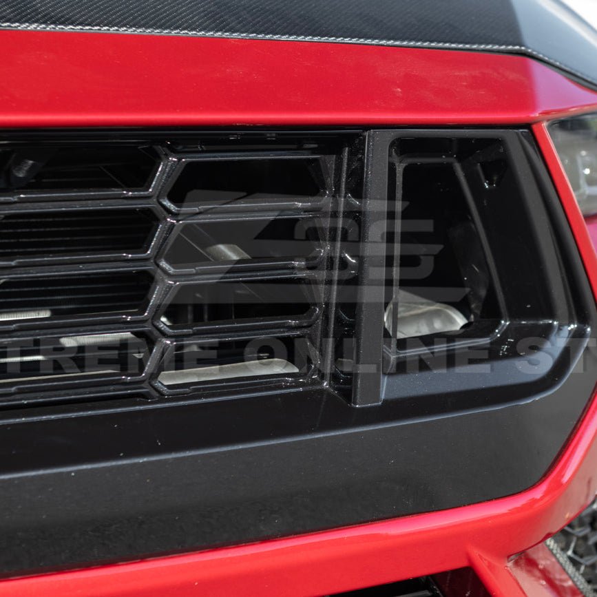 Ford Mustang S650 Dark Horse Style Gloss Black Front Grille Insert 2024-Up
