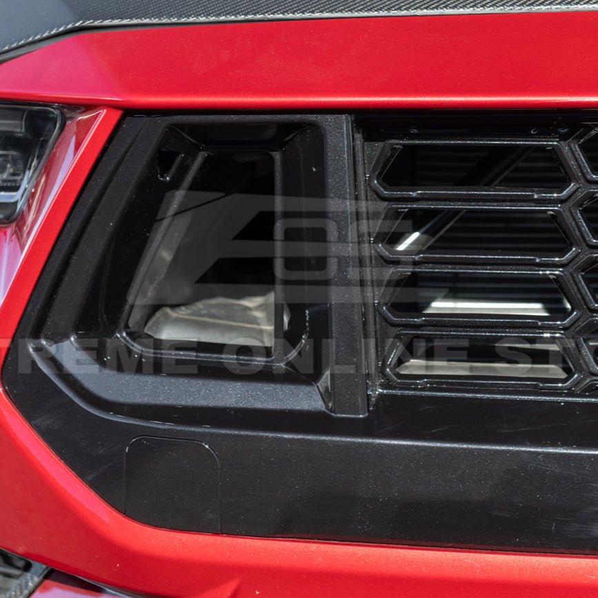 Ford Mustang S650 Dark Horse Style Gloss Black Front Grille Insert 2024-Up