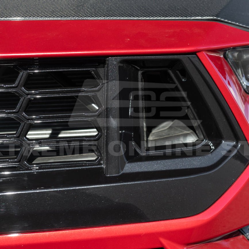 Ford Mustang S650 Dark Horse Style Gloss Black Front Grille Insert 2024-Up