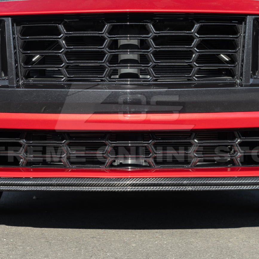 Ford Mustang S650 Dark Horse Style Gloss Black Front Grille Insert 2024-Up