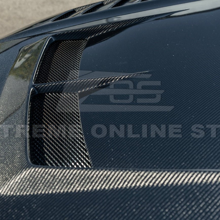 Honda Civic FL5 Type R Varis Style Carbon Fiber Front Hood Cover 2023-Up