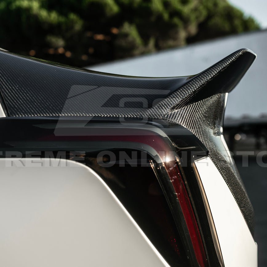 Cadillac CT4 Carbon Fiber Rear Trunk Decklid with Integrated Blackwing V2 Spoiler 2020-2026