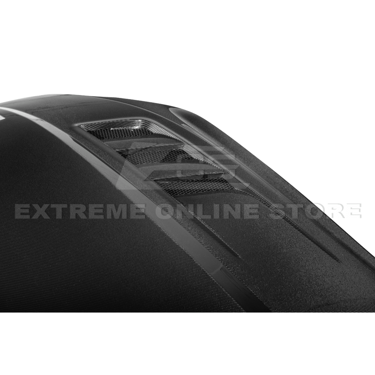 Ford Mustang Terminator Style Front Vented Bumper Hood 2018-2023