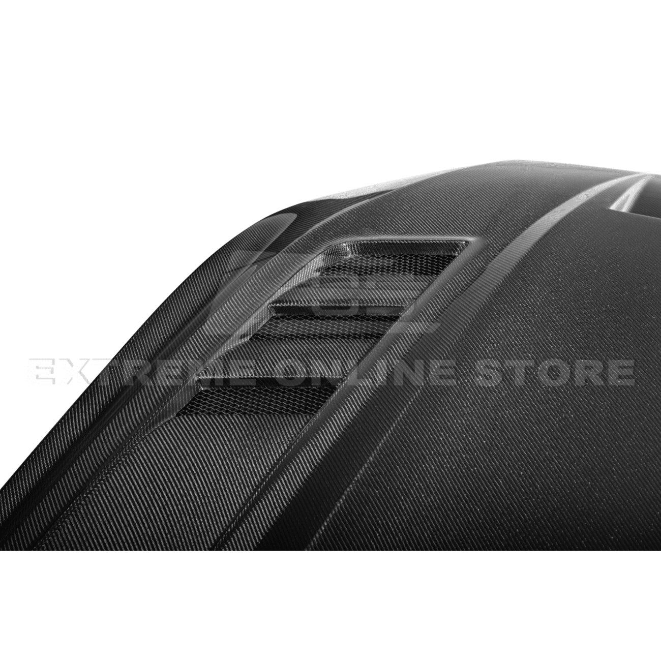Ford Mustang Terminator Style Front Vented Bumper Hood 2018-2023