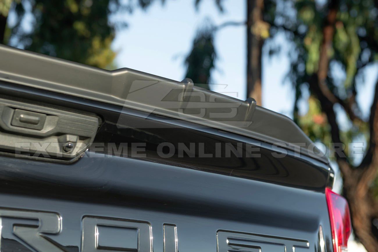 Chevrolet Silverado GMC Sierra 1500 Factory Style Matte Black Rear Tailgate Spoiler 2019-Up
