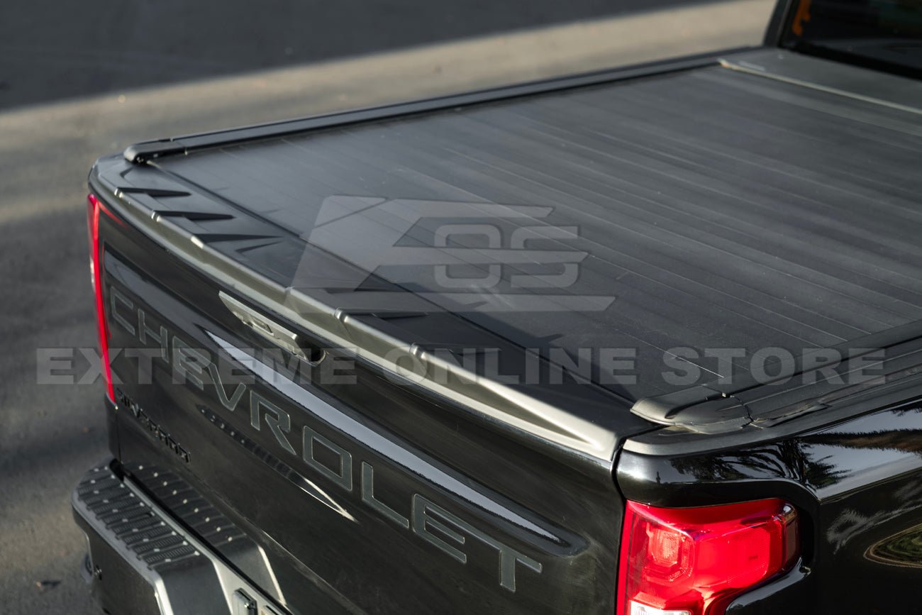 Chevrolet Silverado GMC Sierra 1500 Factory Style Matte Black Rear Tailgate Spoiler 2019-Up