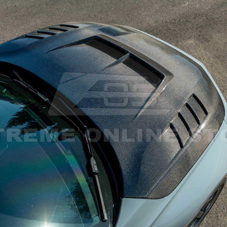 Honda Civic FL5 Type R Varis Style Carbon Fiber Front Hood Cover 2023-Up