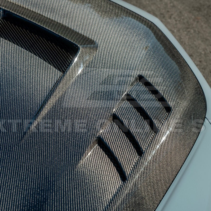 Honda Civic FL5 Type R Varis Style Carbon Fiber Front Hood Cover 2023-Up