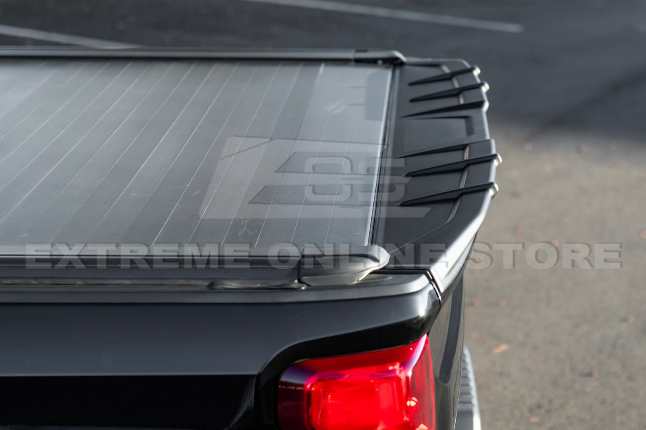 Chevrolet Silverado GMC Sierra 1500 Factory Style Matte Black Rear Tailgate Spoiler 2019-Up