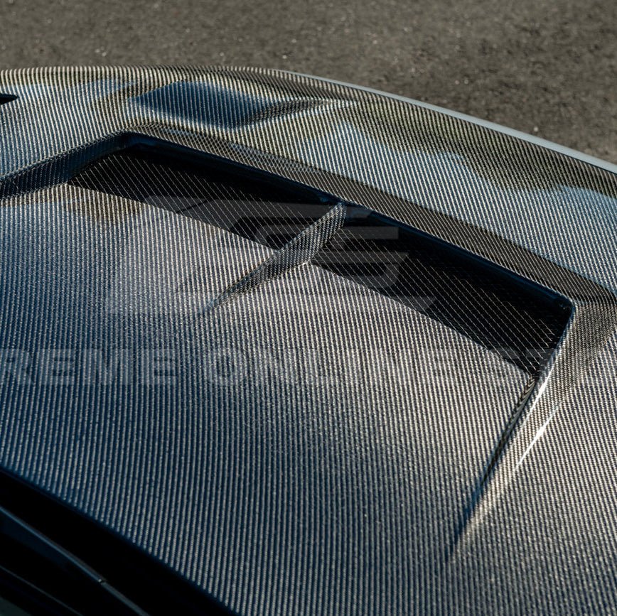 Honda Civic FL5 Type R Varis Style Carbon Fiber Front Hood Cover 2023-Up