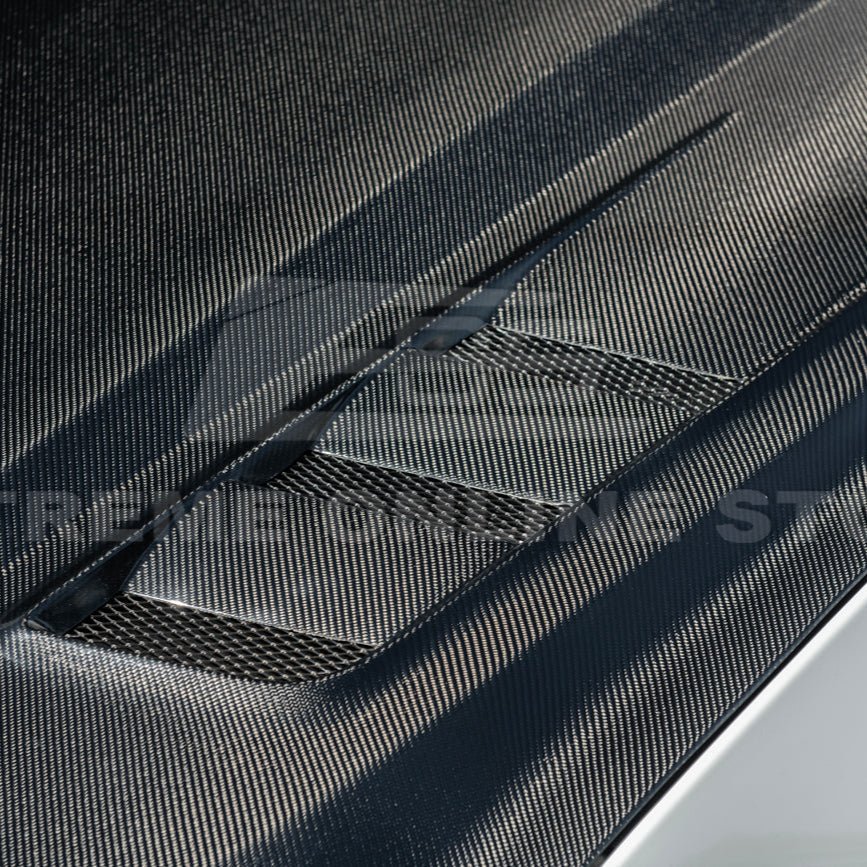 Ford Mustang Terminator Style Front Vented Bumper Hood 2018-2023