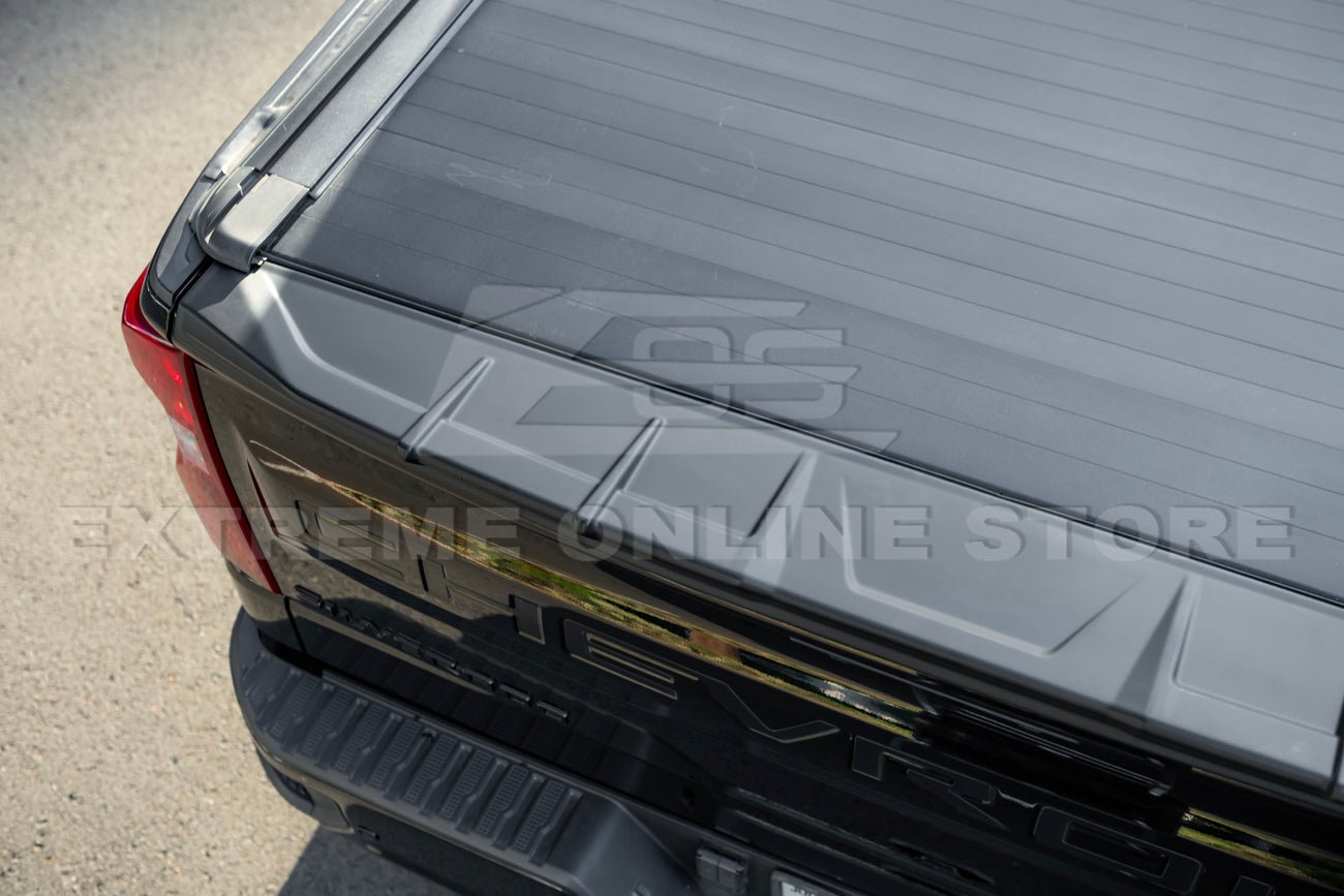 Chevrolet Silverado GMC Sierra 1500 Factory Style Matte Black Rear Tailgate Spoiler 2019-Up