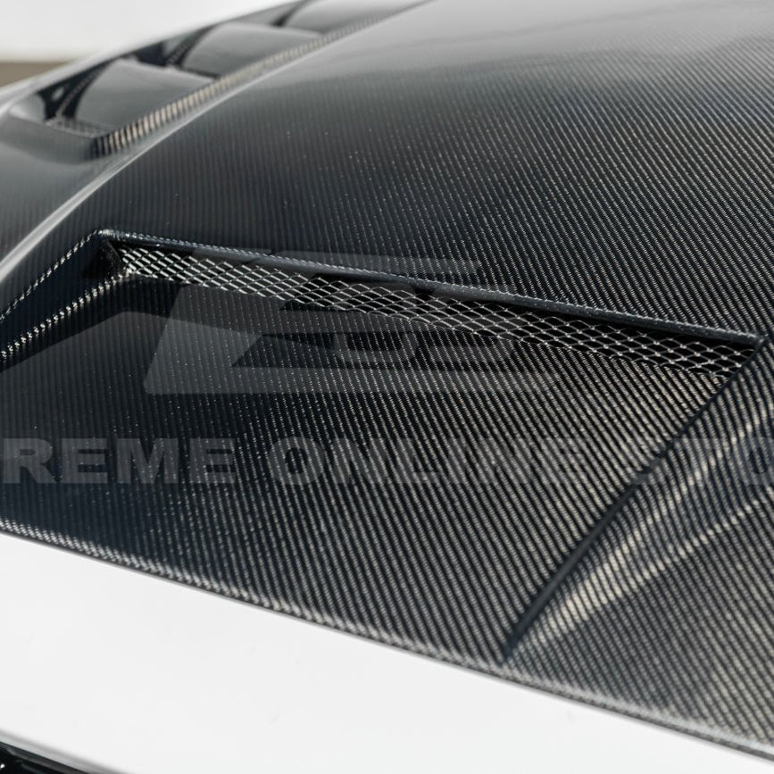 Ford Mustang Terminator Style Front Vented Bumper Hood 2018-2023