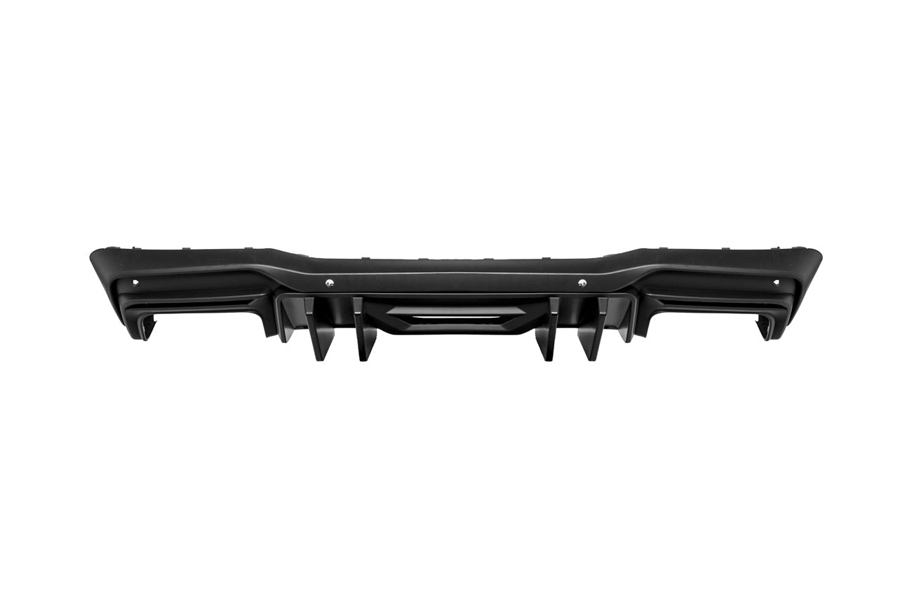 Ford Mustang S650 EOS Performance Style Matte Black Rear Bumper Diffuser 2024-Up
