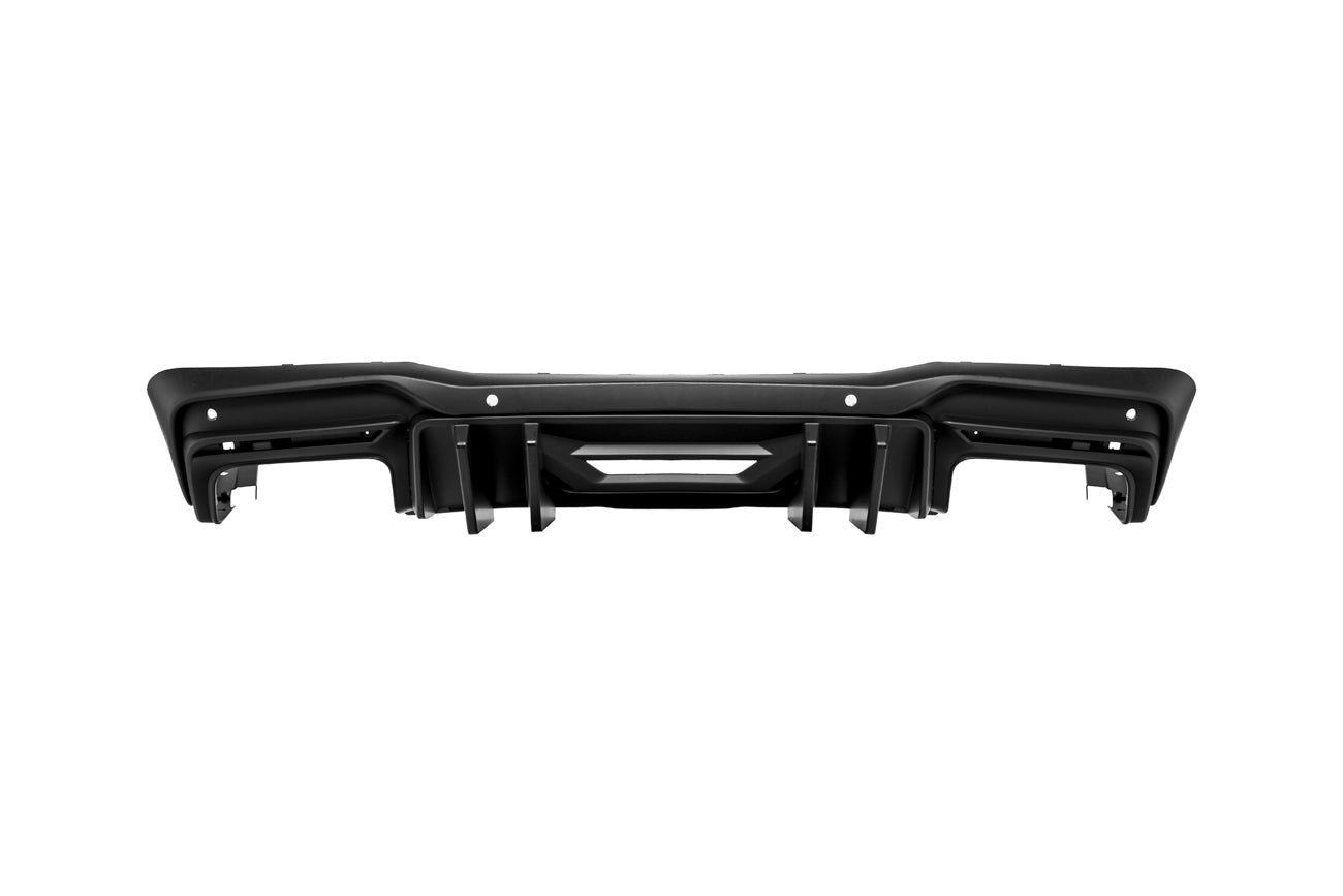 Ford Mustang S650 EOS Performance Style Matte Black Rear Bumper Diffuser 2024-Up