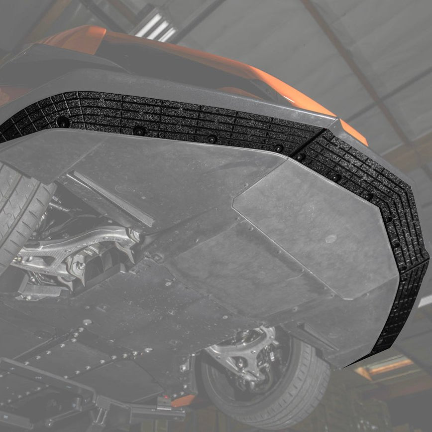 Corvette C8 Z06 Z07 Front Lip Splitter Skid Plate Protector 2020-Up