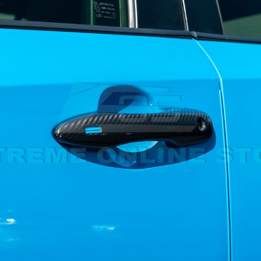 Toyota Corolla E210 JDM Style Carbon Fiber Door Handle Trim Cover Pair 2019-Up