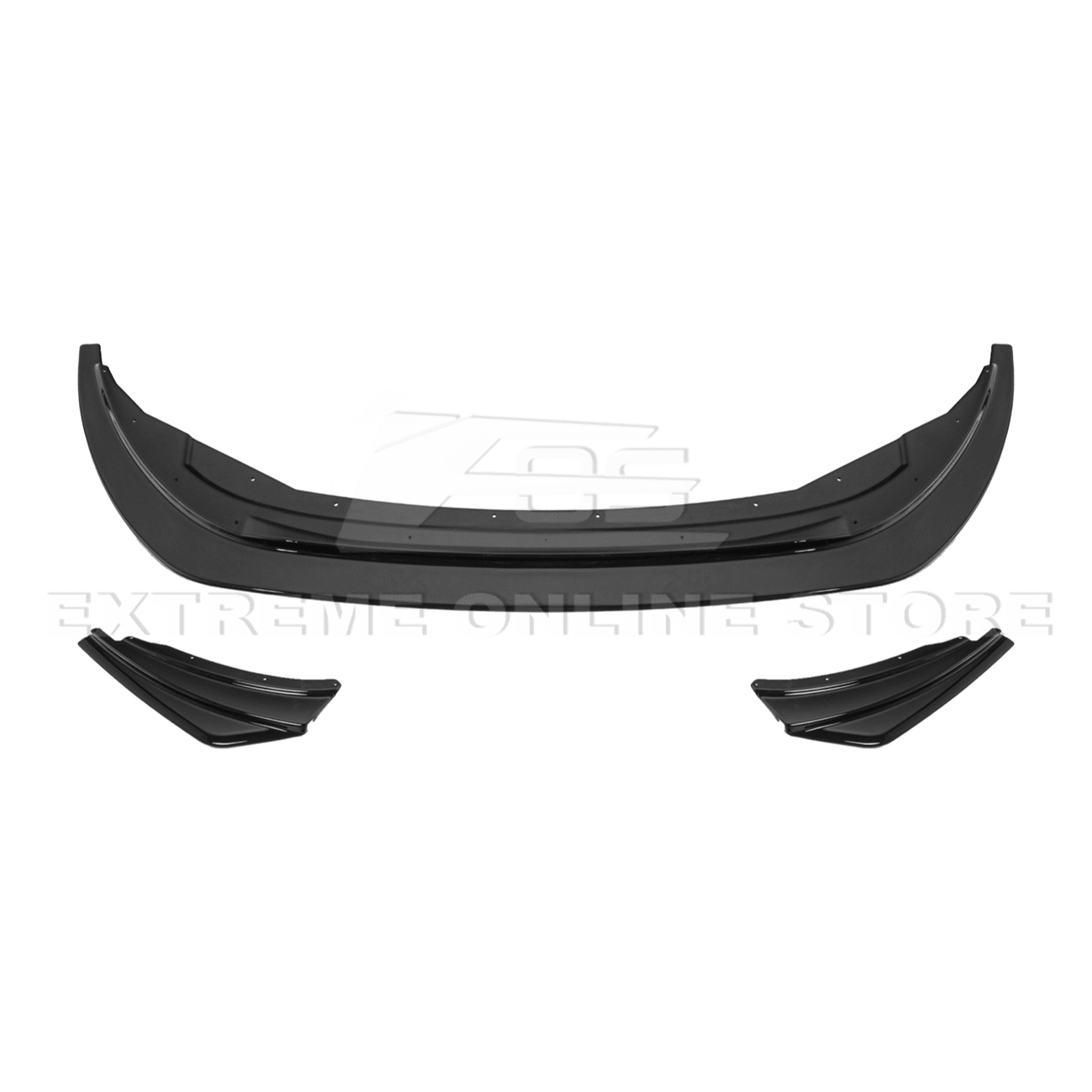 Toyota GR86 AS Style Matte Black Front Splitter and Side Skirt Kit 2022-Up