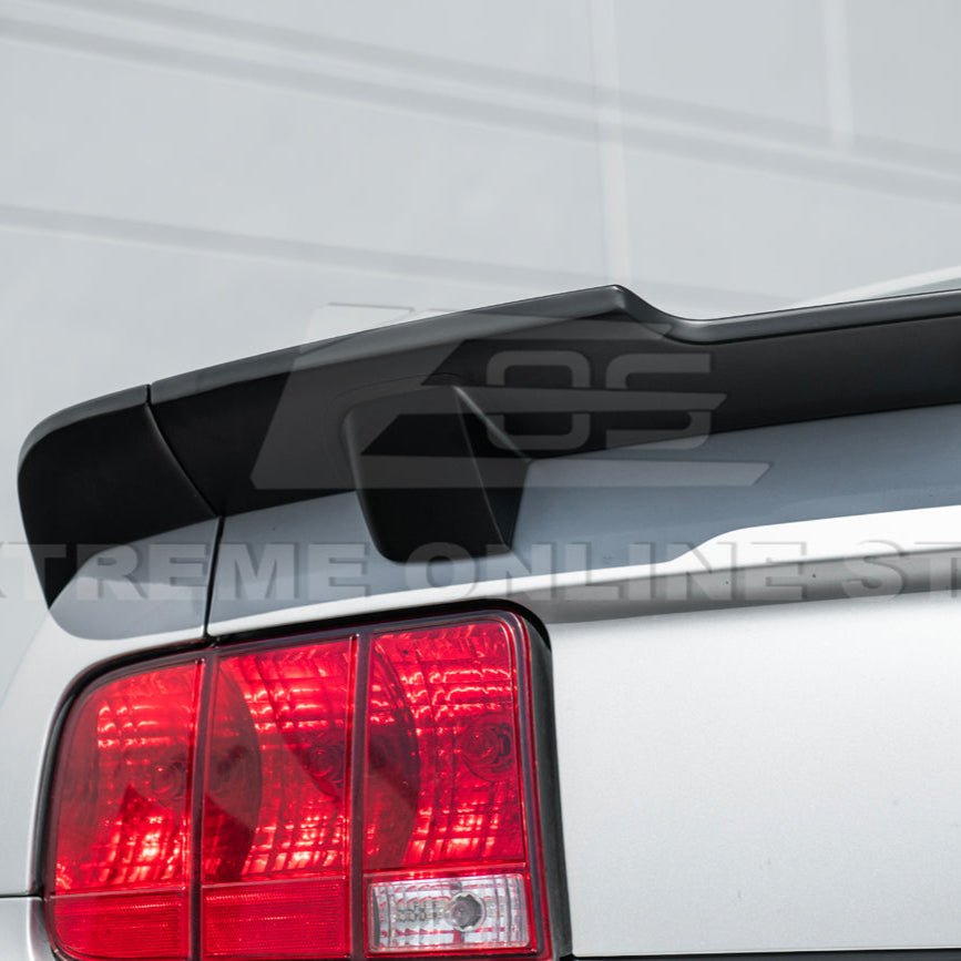 Ford Mustang S197 R Style Primer Black Rear Trunk Wing Spoiler 2005-2009