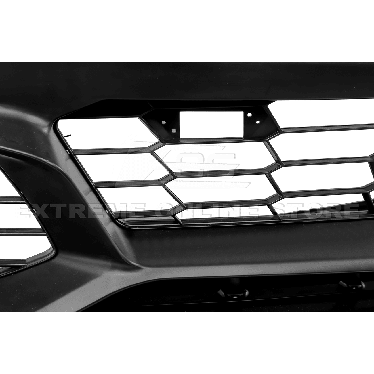 Corvette C6 Z06 C7 ZR1 Style Primed Front Bumper Replacement Cover 2005-2013