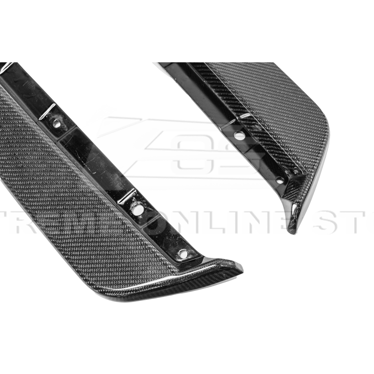 Subaru WRX VB Performance Style Matte Gloss Carbon Rear Bumper Apron Lip Splitter 2022-Up
