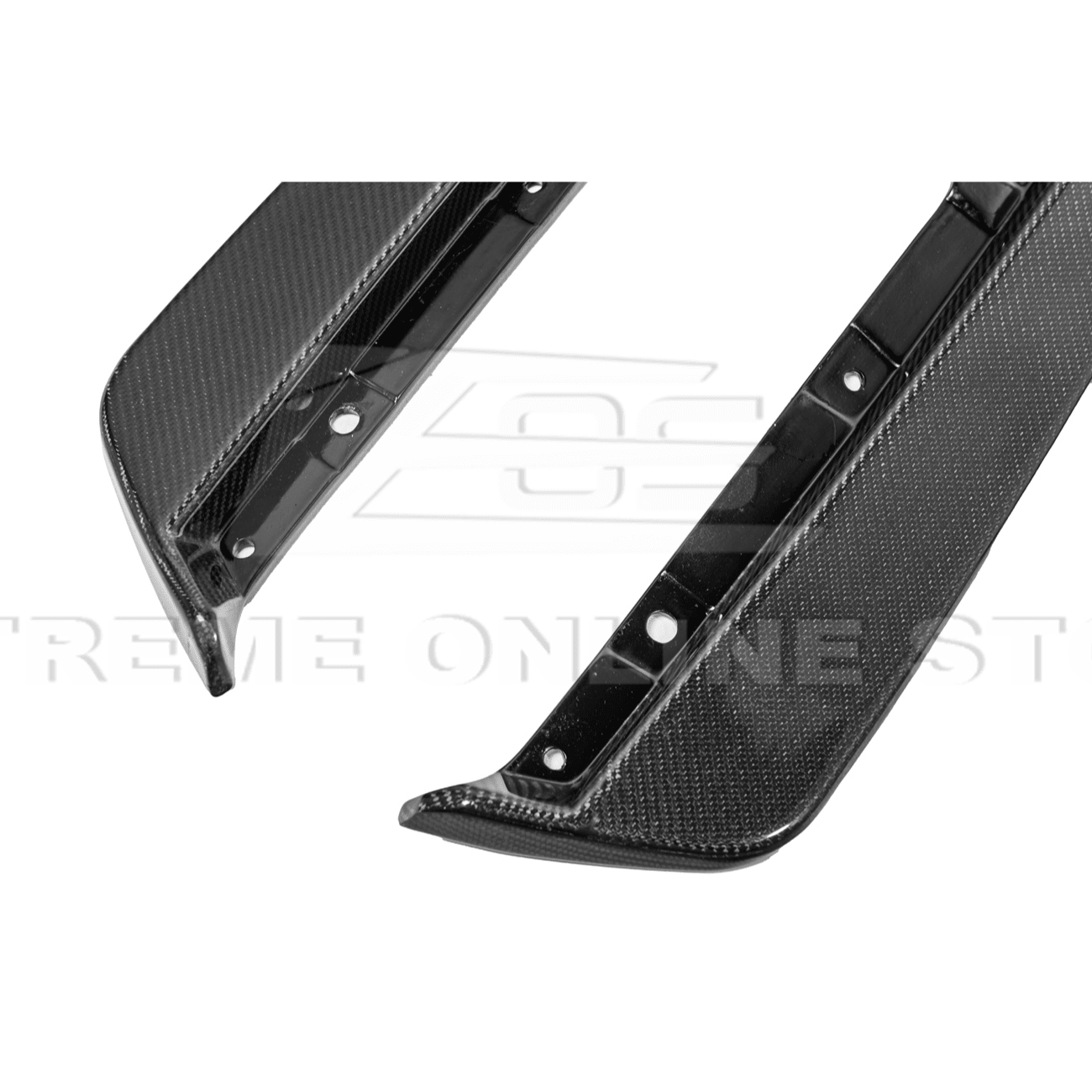Subaru WRX VB Performance Style Matte Gloss Carbon Rear Bumper Apron Lip Splitter 2022-Up